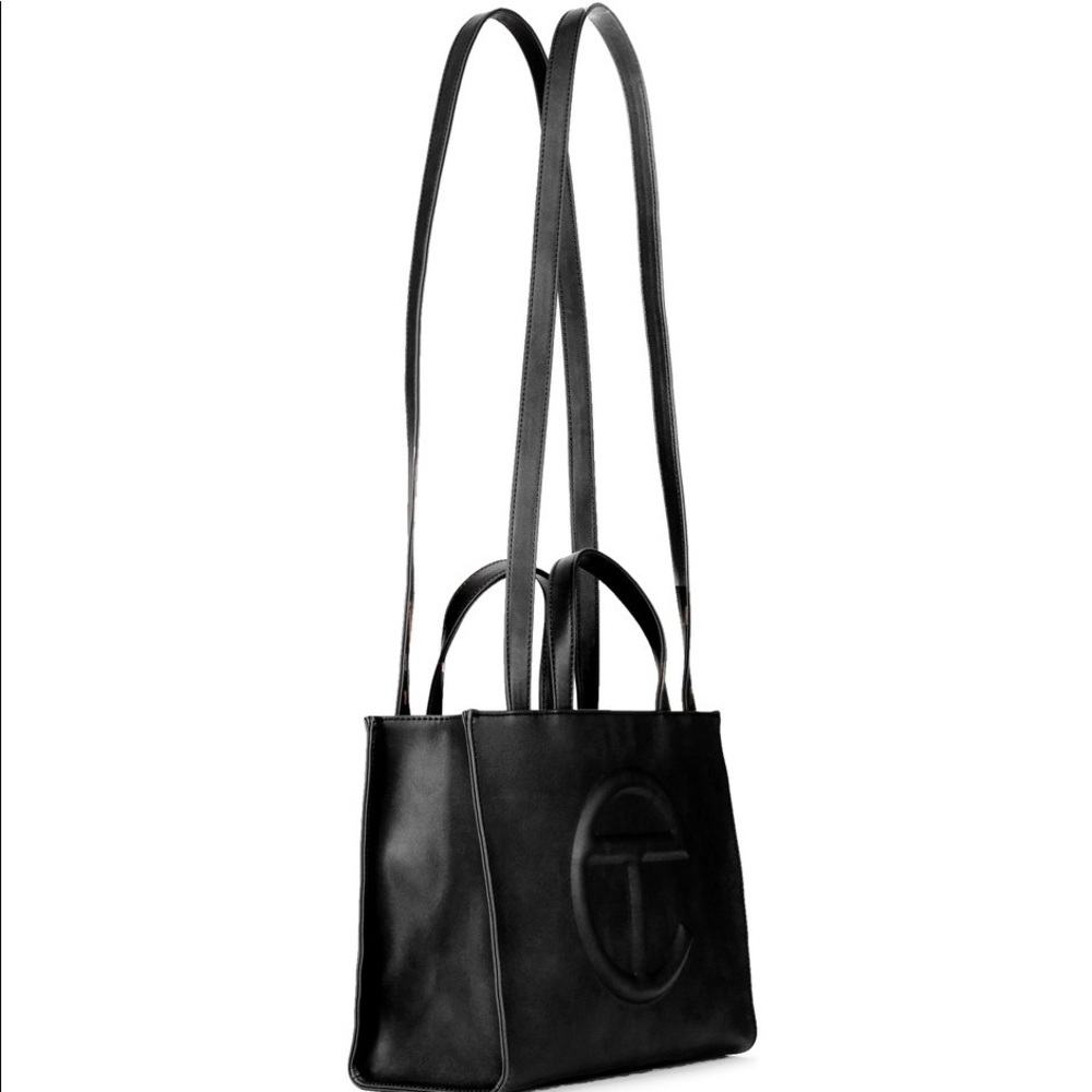 Telfar Medium Shopping Bag Black